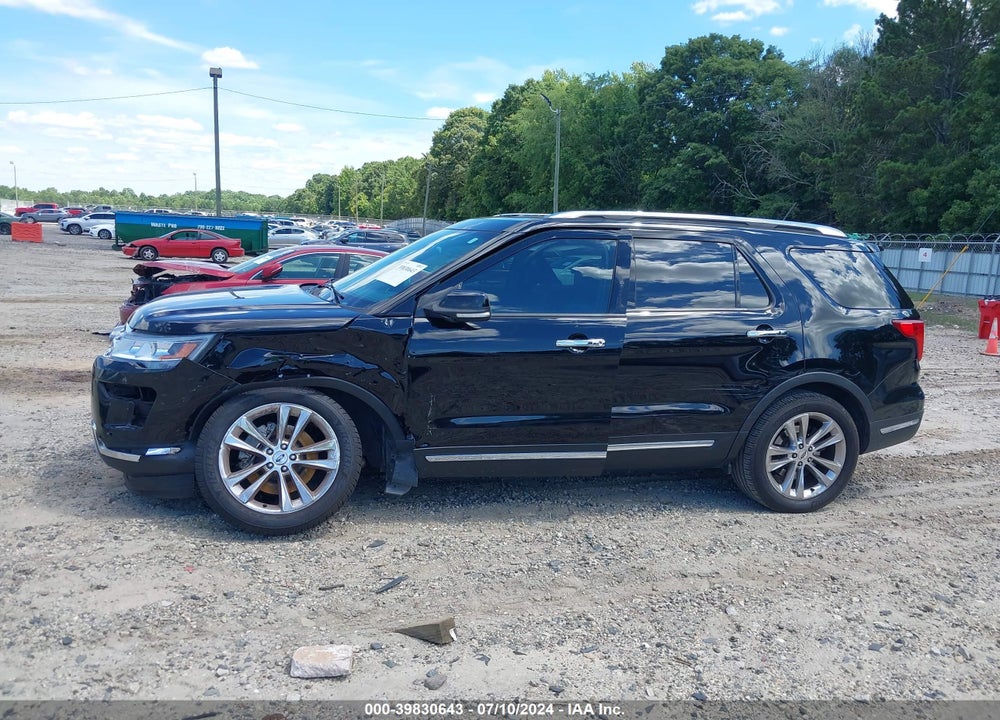 2018 FORD EXPLORER LIMITED VIN: 1FM5K7F86JGA87008