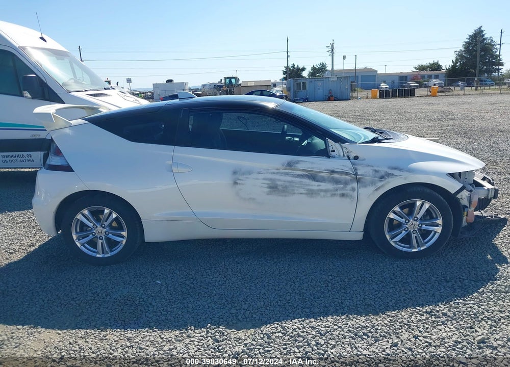 2011 HONDA CR-Z EX VIN: JHMZF1D64BS004438