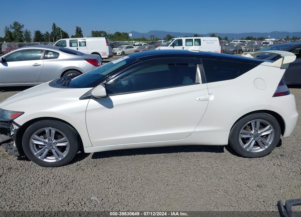 2011 HONDA CR-Z EX VIN: JHMZF1D64BS004438