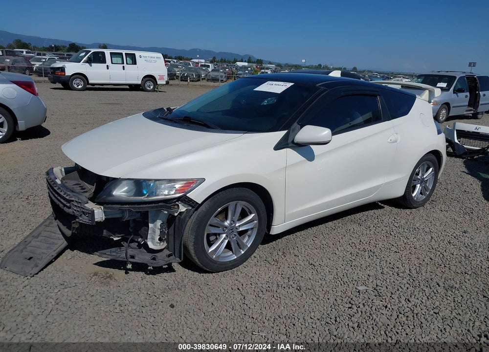 2011 HONDA CR-Z EX VIN: JHMZF1D64BS004438
