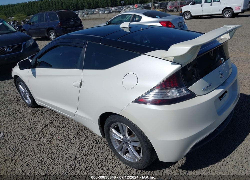 2011 HONDA CR-Z EX VIN: JHMZF1D64BS004438