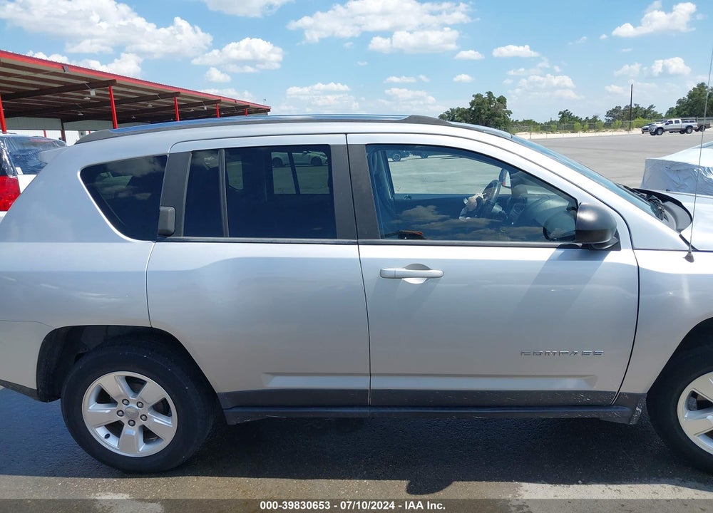 2013 JEEP COMPASS SPORT VIN: 1C4NJCBA4DD165820