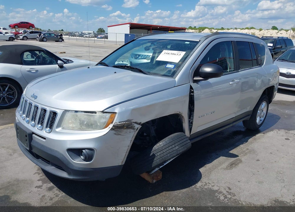 2013 JEEP COMPASS SPORT VIN: 1C4NJCBA4DD165820
