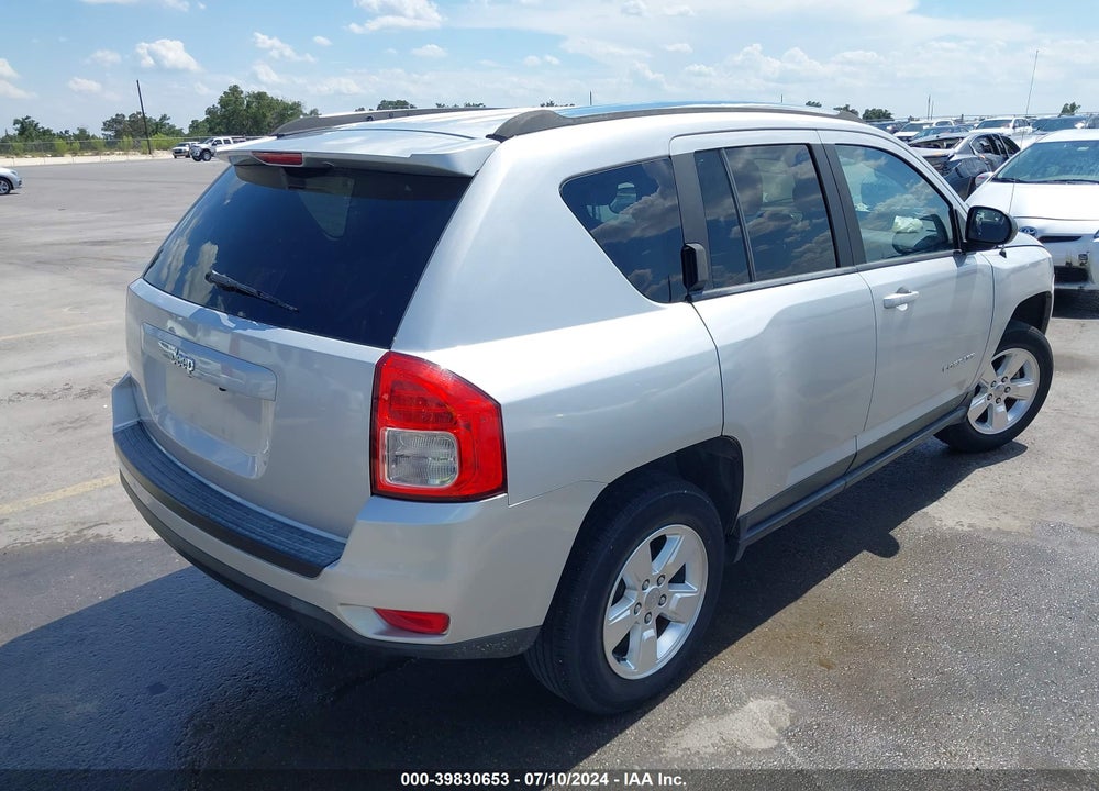 2013 JEEP COMPASS SPORT VIN: 1C4NJCBA4DD165820