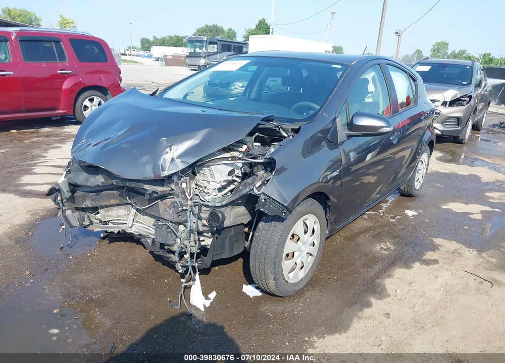 2012 TOYOTA PRIUS C TWO VIN: JTDKDTB32C1512153