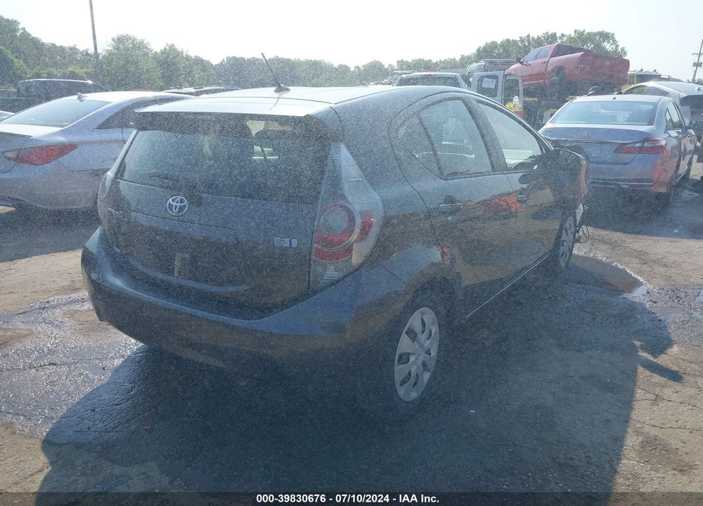 2012 TOYOTA PRIUS C TWO VIN: JTDKDTB32C1512153