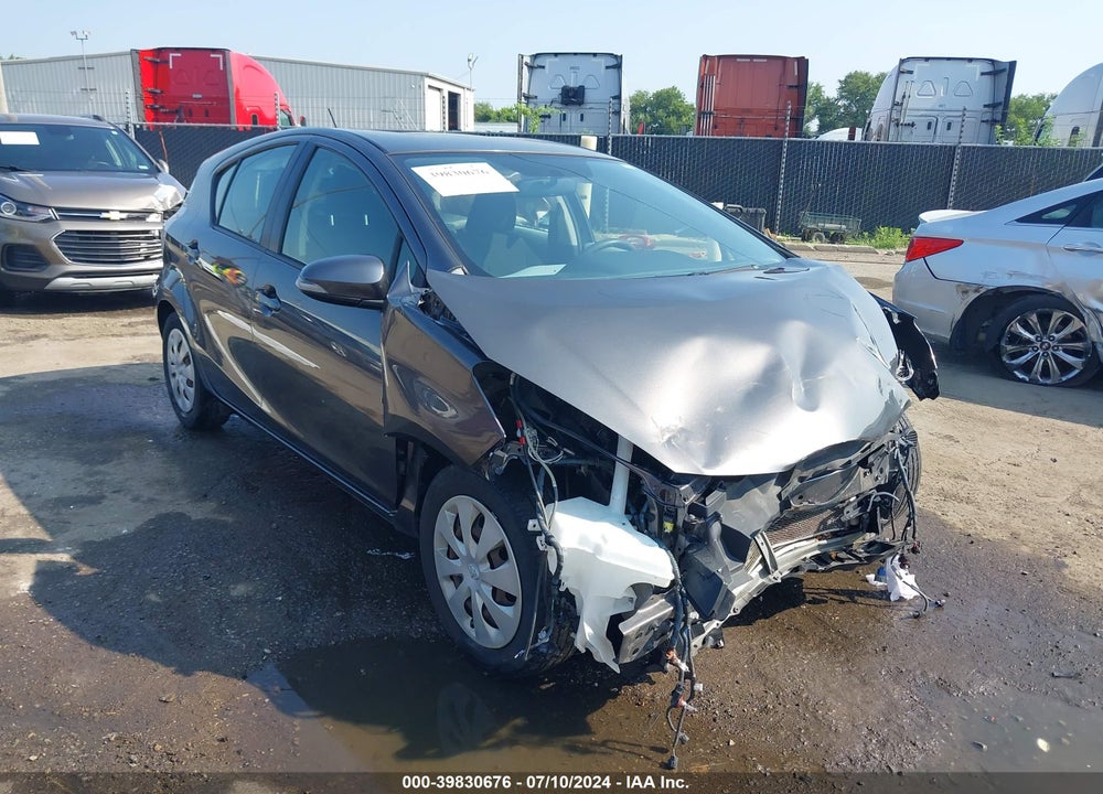 2012 TOYOTA PRIUS C TWO VIN: JTDKDTB32C1512153