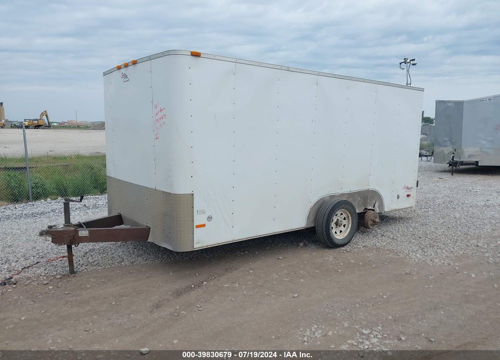 2009 PACE AMERICAN TRAILE VAN/COVERED CARGO/EN VIN: 47ZUB14209X066005