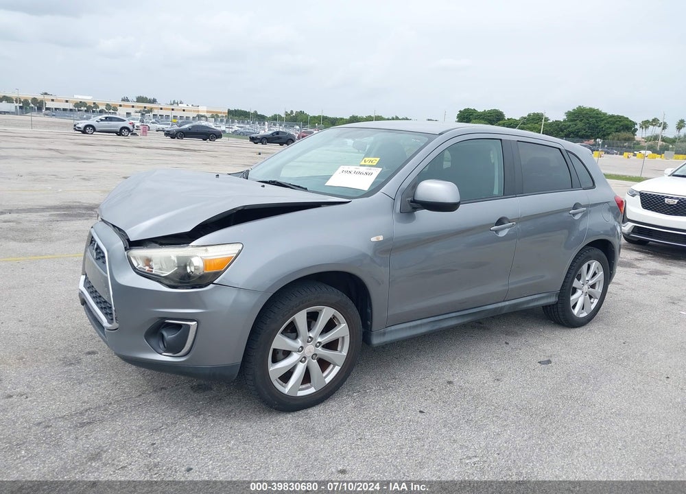 2013 MITSUBISHI OUTLANDER SPORT ES VIN: 4A4AP3AU0DE023007