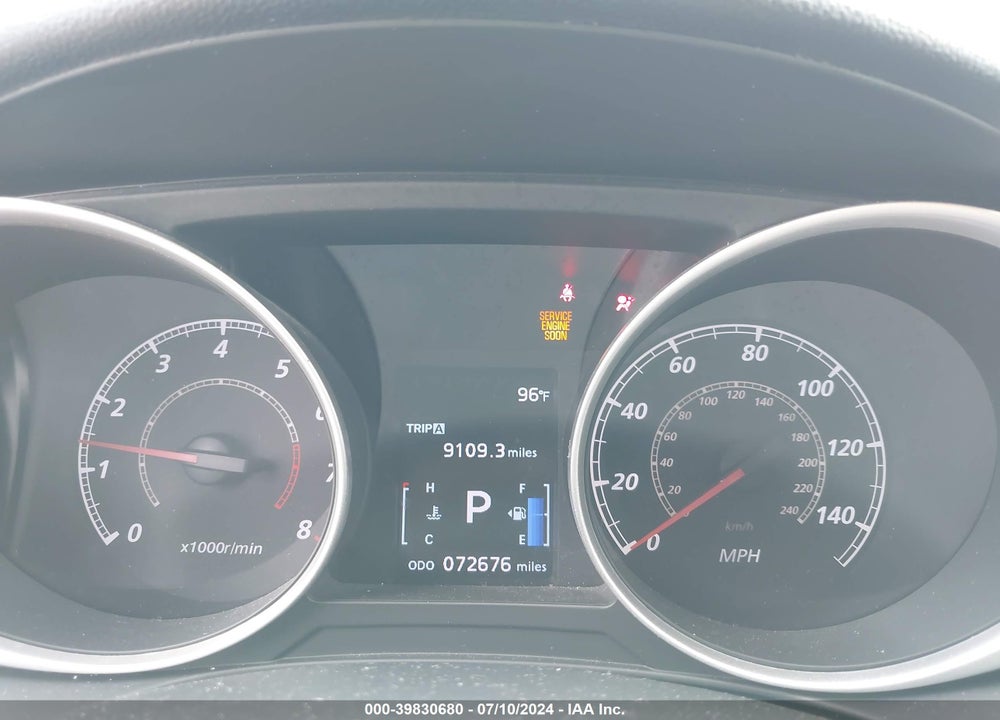2013 MITSUBISHI OUTLANDER SPORT ES VIN: 4A4AP3AU0DE023007