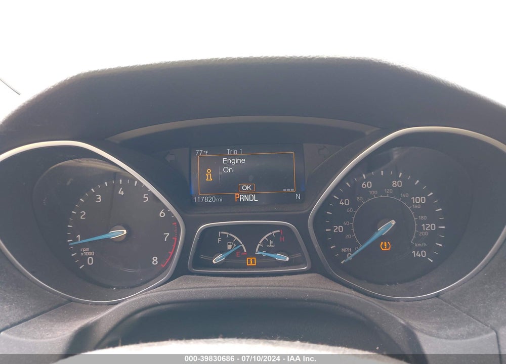 2017 FORD FOCUS SE VIN: 1FADP3F26HL279431