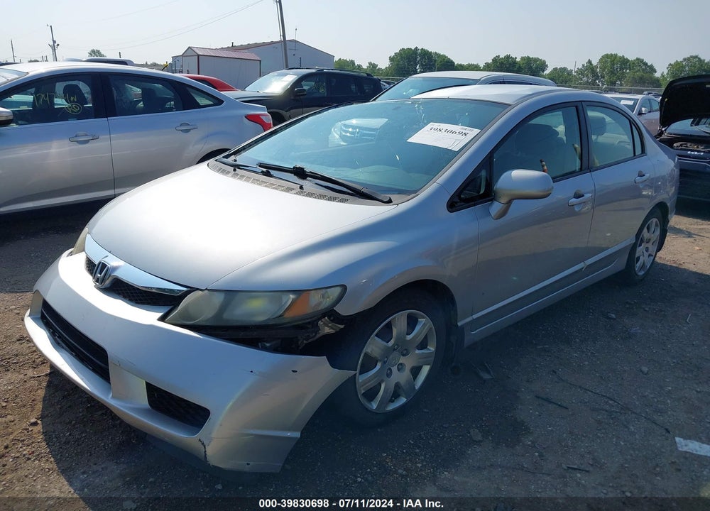 2009 HONDA CIVIC LX VIN: 2HGFA16579H334987