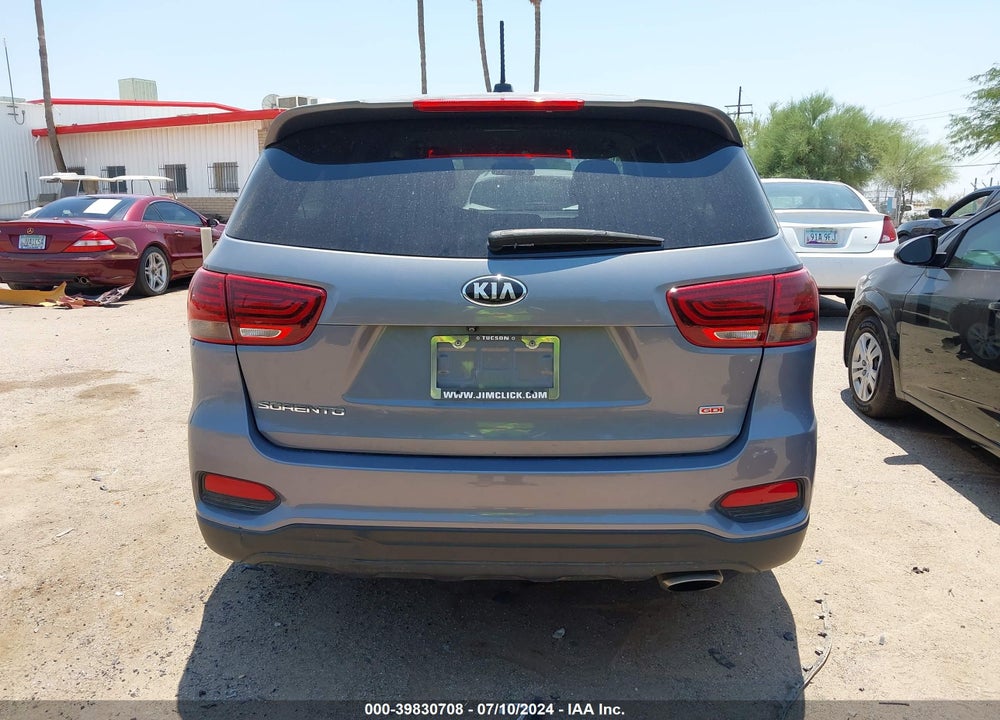 2020 KIA SORENTO 2.4L L VIN: 5XYPG4A36LG632865