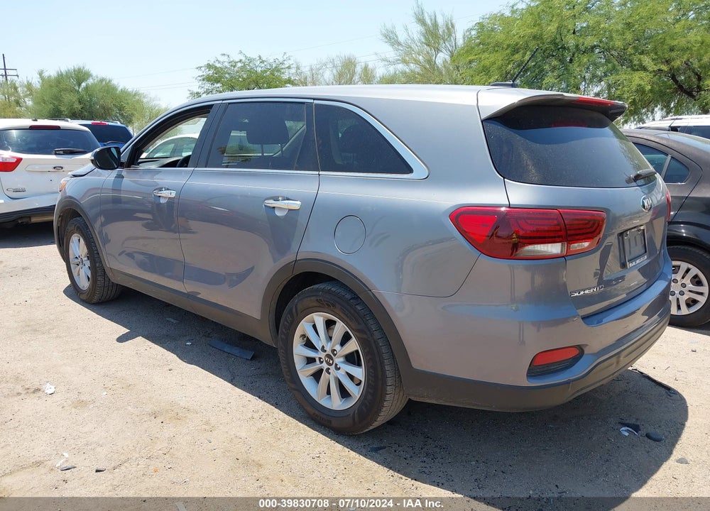 2020 KIA SORENTO 2.4L L VIN: 5XYPG4A36LG632865