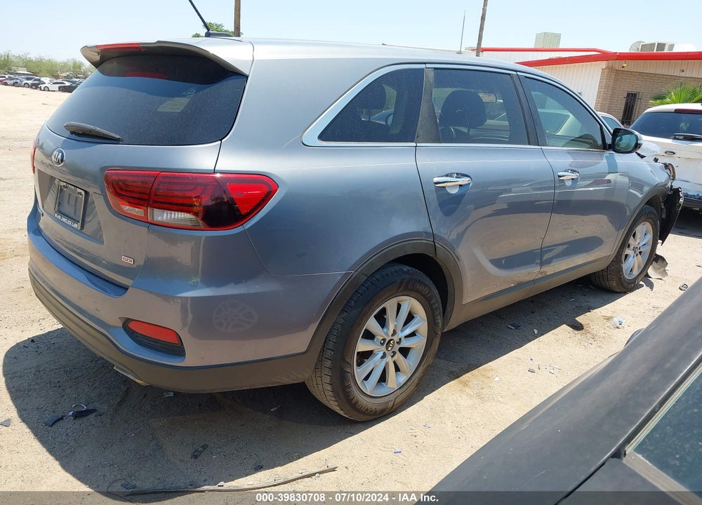 2020 KIA SORENTO 2.4L L VIN: 5XYPG4A36LG632865