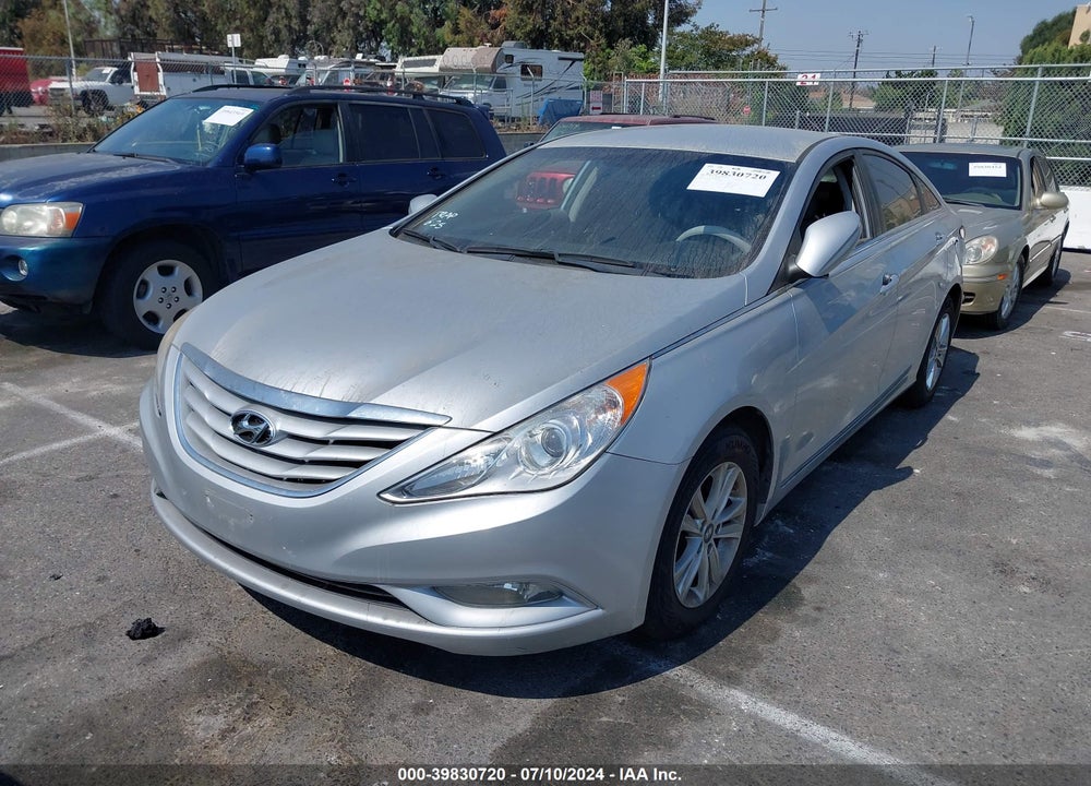 2013 HYUNDAI SONATA GLS VIN: 5NPEB4AC5DH648555