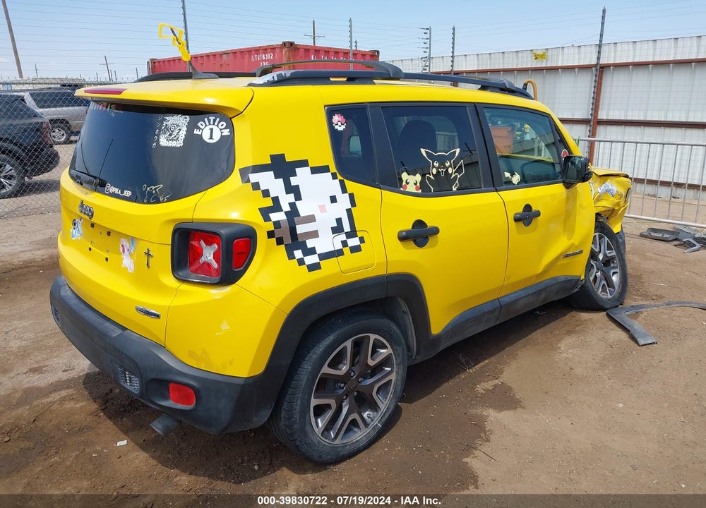 2017 JEEP RENEGADE LATITUDE FWD VIN: ZACCJABBXHPG20794