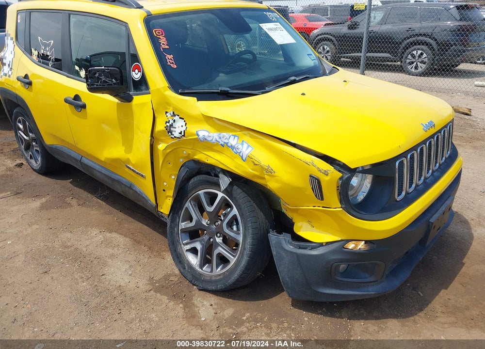 2017 JEEP RENEGADE LATITUDE FWD VIN: ZACCJABBXHPG20794
