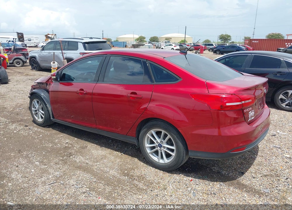 2017 FORD FOCUS SE VIN: 1FADP3F22HL244787