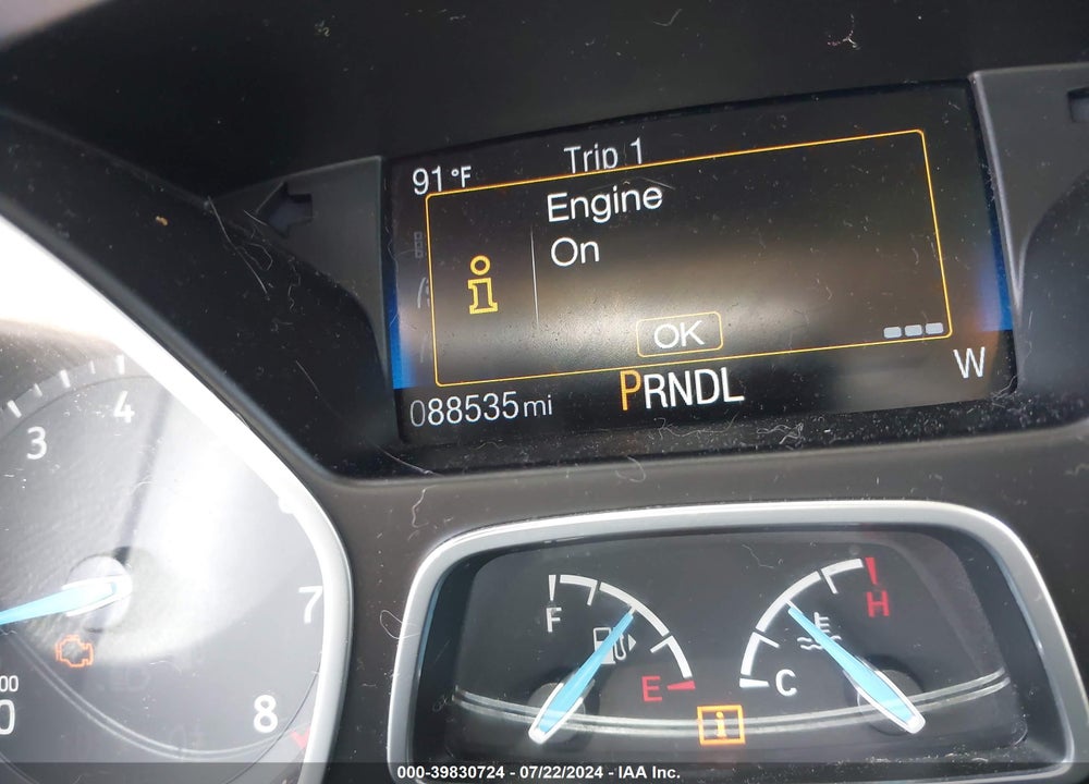 2017 FORD FOCUS SE VIN: 1FADP3F22HL244787