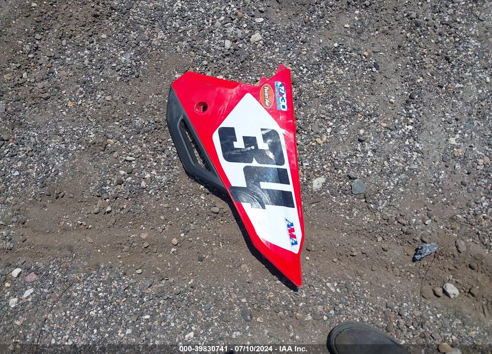 2022 HONDA CRF450 RWE VIN: JH2PE1136NK300336