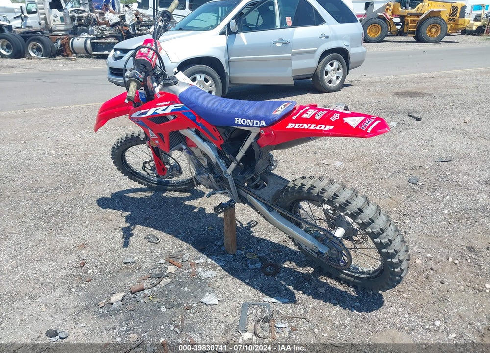2022 HONDA CRF450 RWE VIN: JH2PE1136NK300336