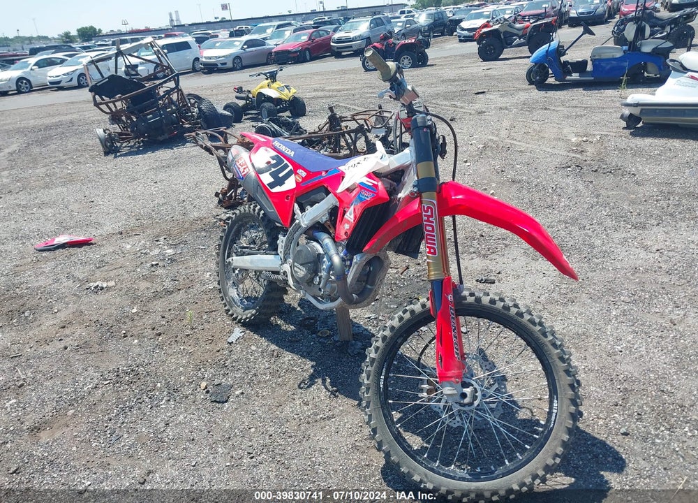 2022 HONDA CRF450 RWE VIN: JH2PE1136NK300336