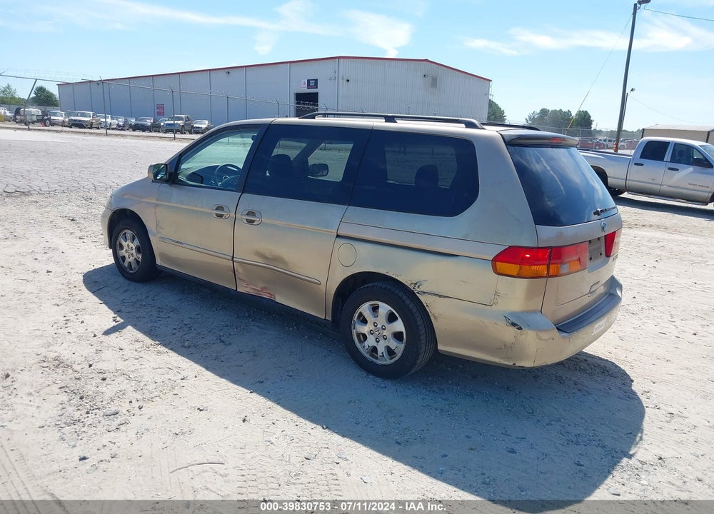 2002 HONDA ODYSSEY EX VIN: 2HKRL18602H588940