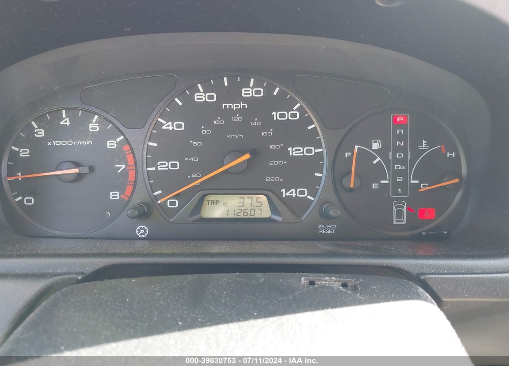 2002 HONDA ODYSSEY EX VIN: 2HKRL18602H588940