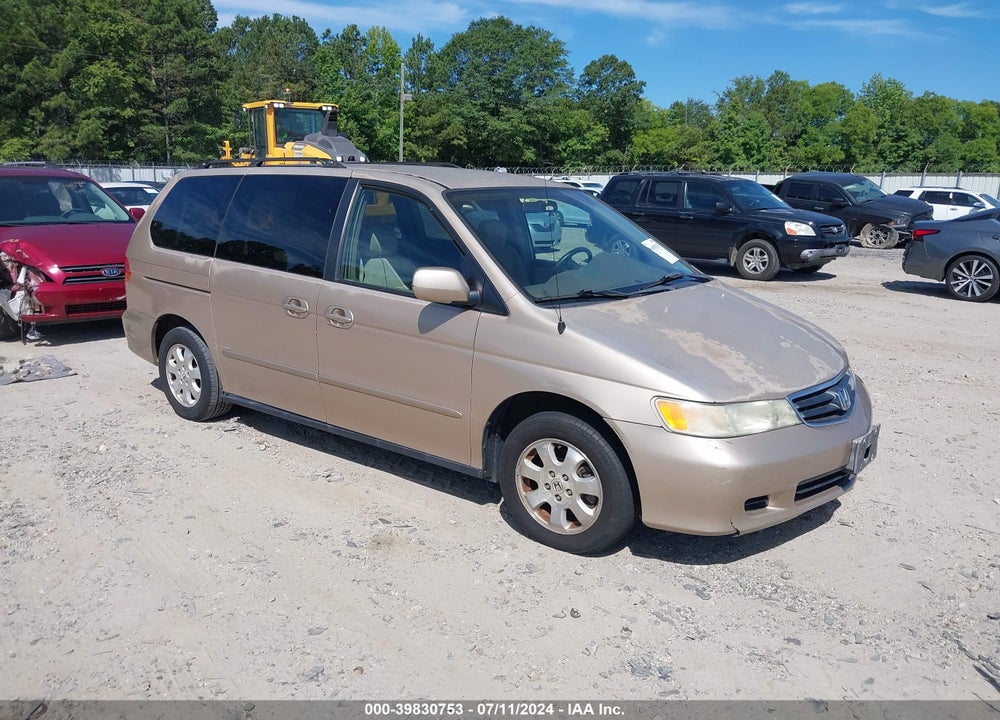 2002 HONDA ODYSSEY EX VIN: 2HKRL18602H588940