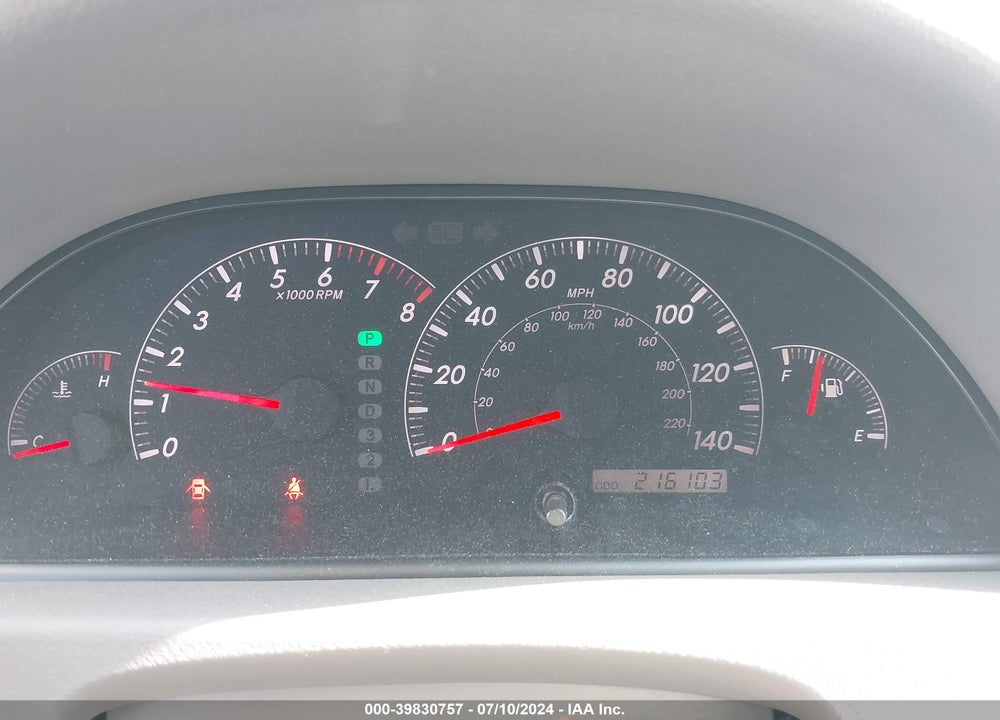 2005 TOYOTA CAMRY LE V6 VIN: 4T1BF32K45U611121