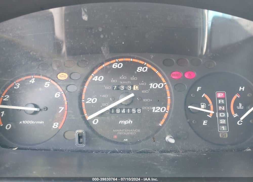 2000 HONDA CR-V LX VIN: JHLRD2846YS005432