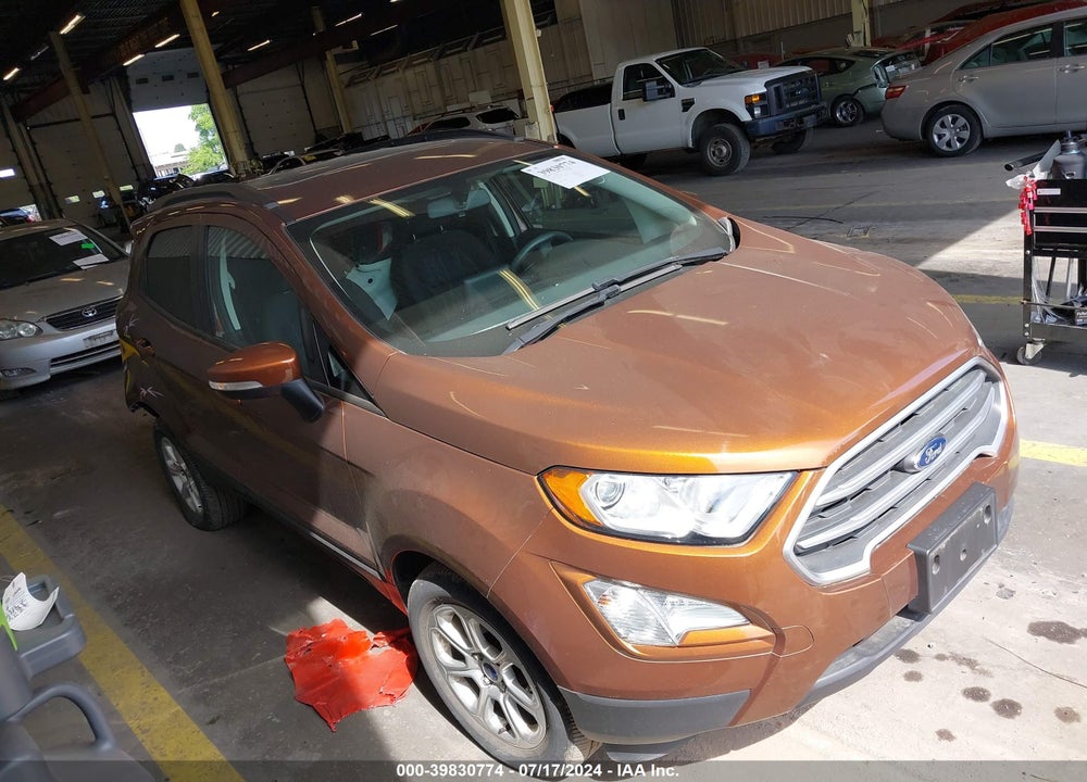 2019 FORD ECOSPORT SE VIN: MAJ6S3GL1KC272988