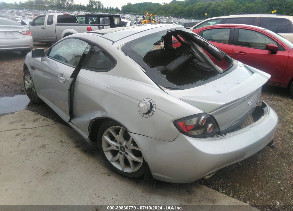2008 HYUNDAI TIBURON VIN: KMHHN66F18U267814