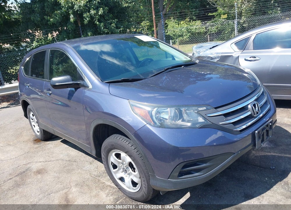 2012 HONDA CR-V LX VIN: 5J6RM4H30CL049956