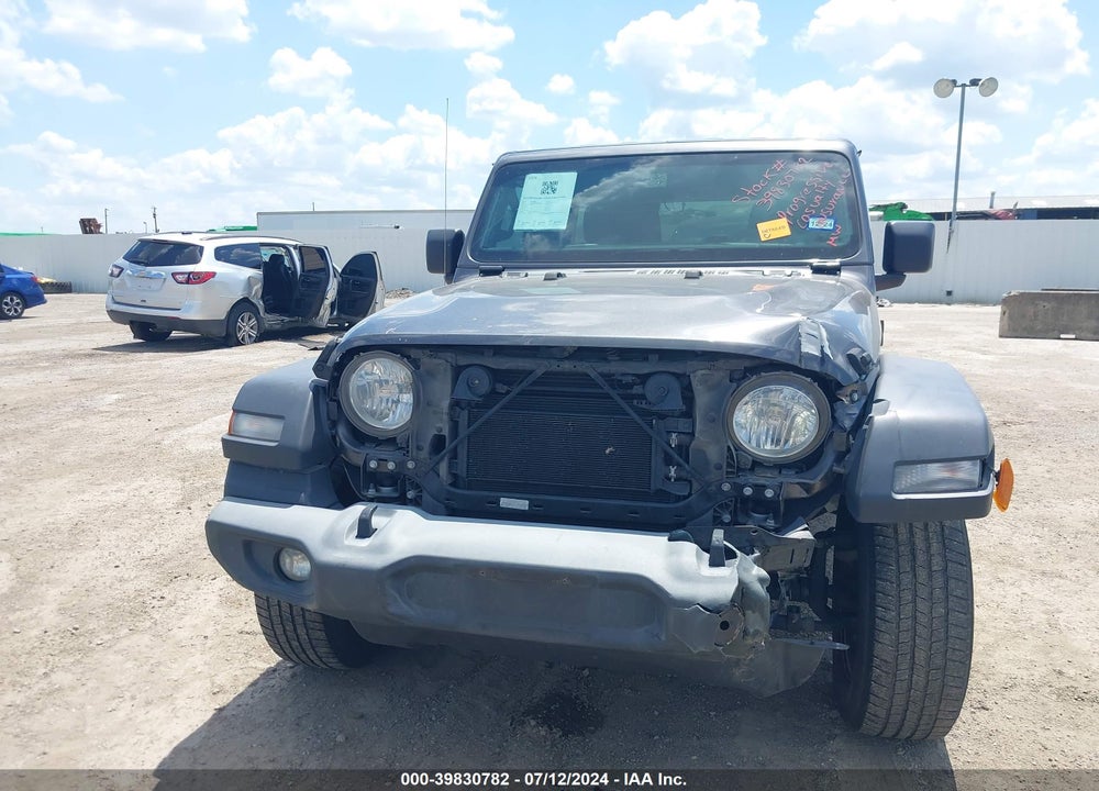 2018 JEEP WRANGLER UNLIMITED SPORT 4X4 VIN: 1C4HJXDN7JW305492