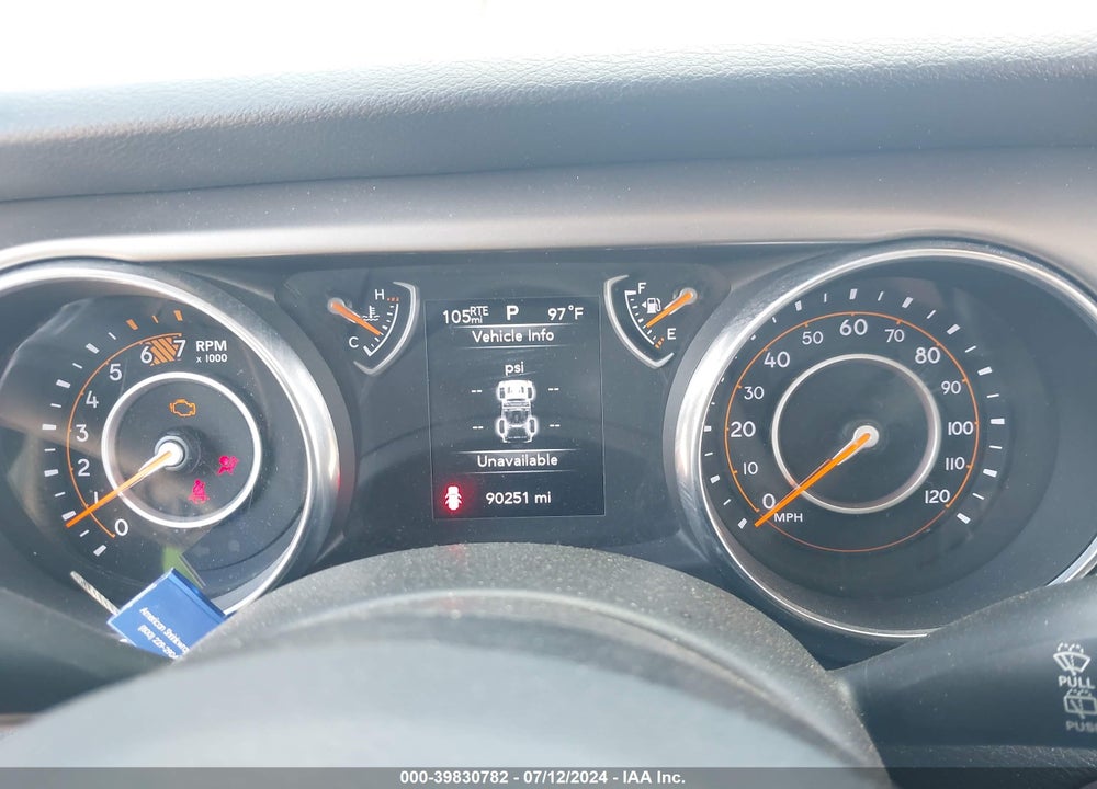 2018 JEEP WRANGLER UNLIMITED SPORT 4X4 VIN: 1C4HJXDN7JW305492
