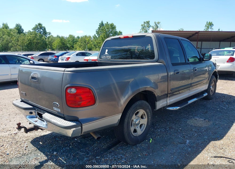 2003 FORD F-150 LARIAT/XLT VIN: 1FTRW07643KB52212