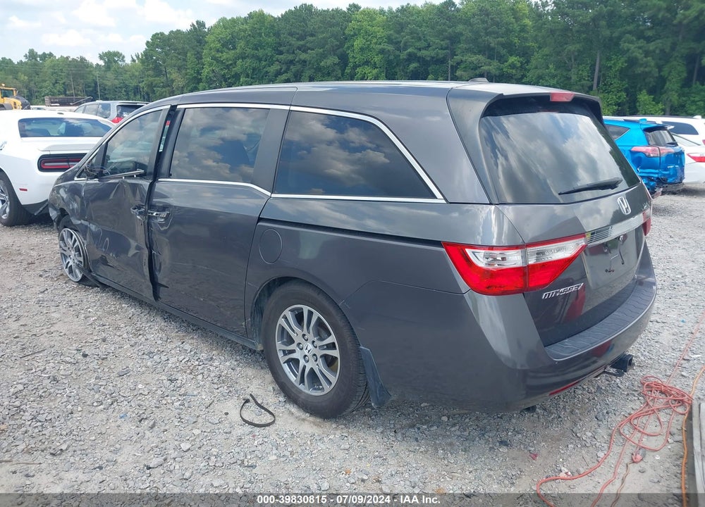 2013 HONDA ODYSSEY EX-L VIN: 5FNRL5H61DB077231
