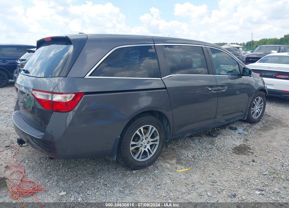 2013 HONDA ODYSSEY EX-L VIN: 5FNRL5H61DB077231