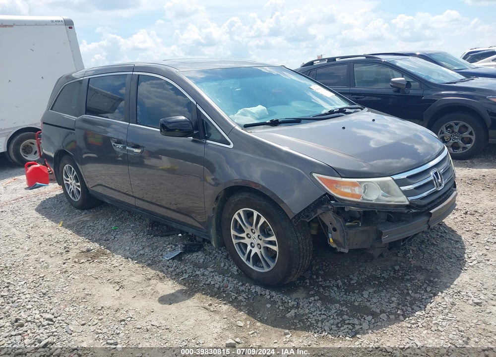 2013 HONDA ODYSSEY EX-L VIN: 5FNRL5H61DB077231