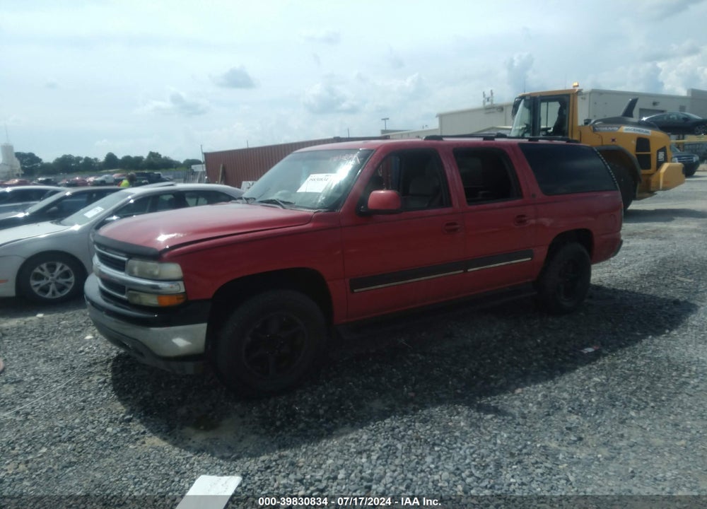 2002 CHEVROLET SUBURBAN 1500 LT VIN: 1GNEC16Z82J191549