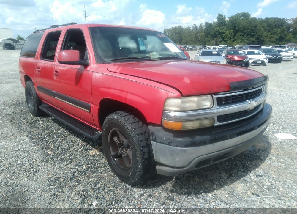 2002 CHEVROLET SUBURBAN 1500 LT VIN: 1GNEC16Z82J191549