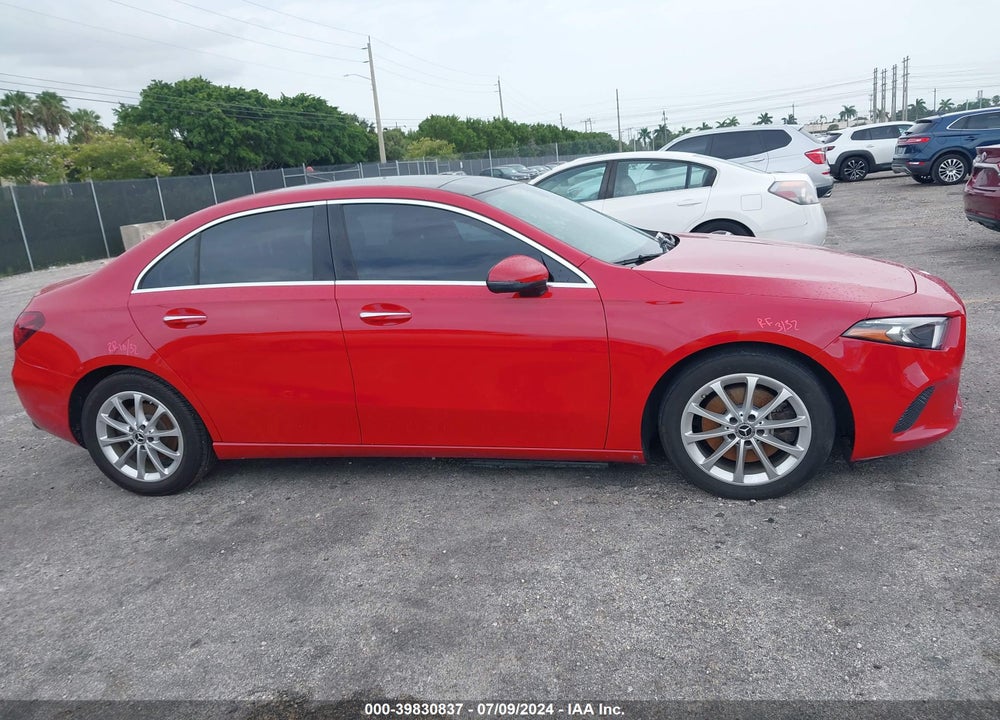 2020 MERCEDES-BENZ A 220 VIN: WDD3G4EB5LW042732