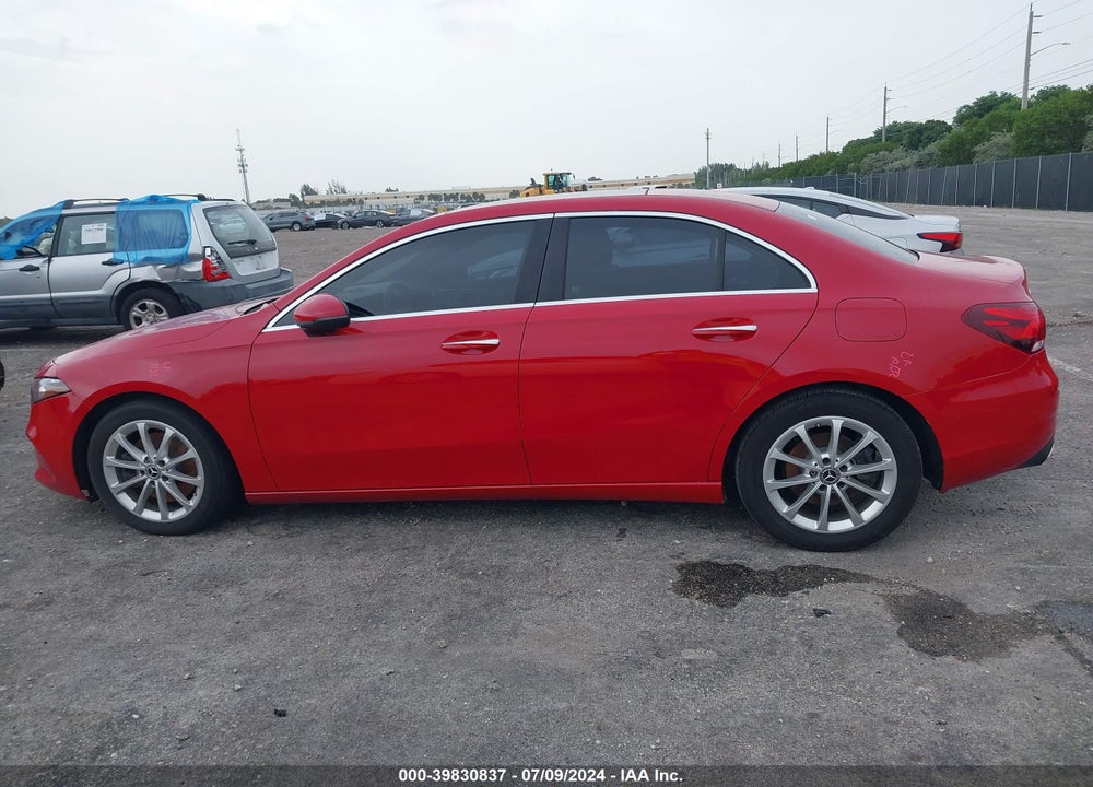 2020 MERCEDES-BENZ A 220 VIN: WDD3G4EB5LW042732
