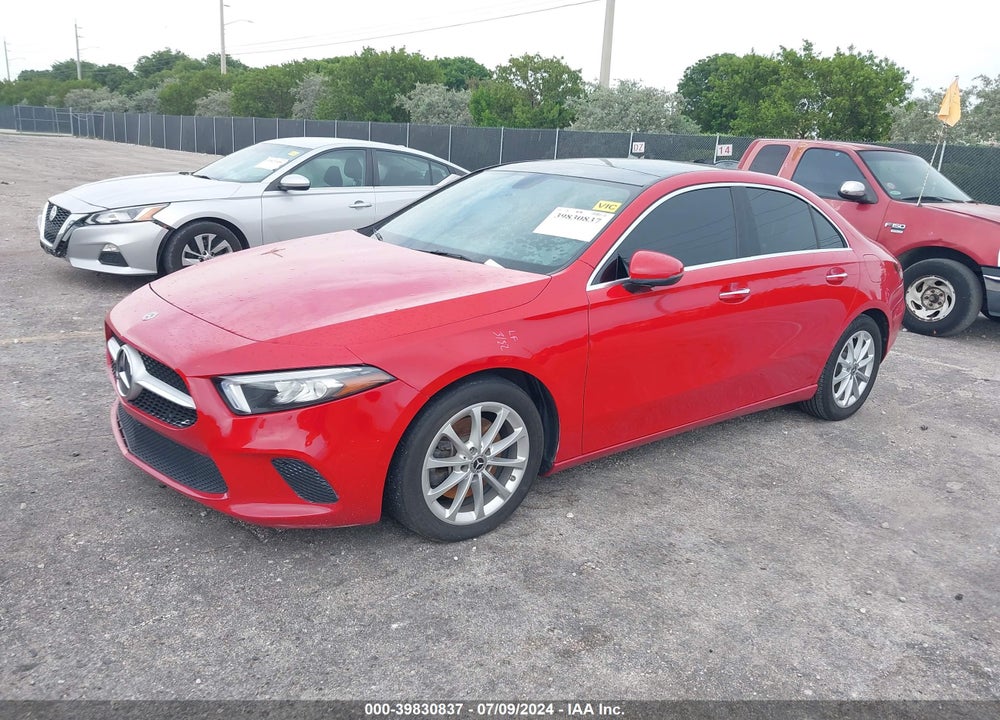 2020 MERCEDES-BENZ A 220 VIN: WDD3G4EB5LW042732