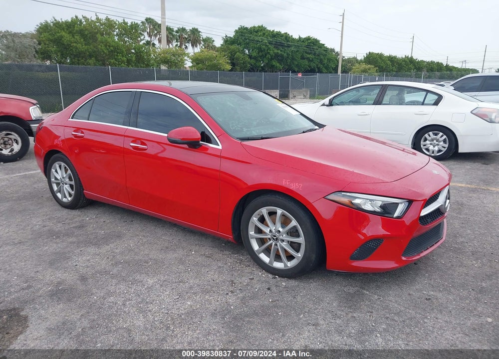 2020 MERCEDES-BENZ A 220 VIN: WDD3G4EB5LW042732