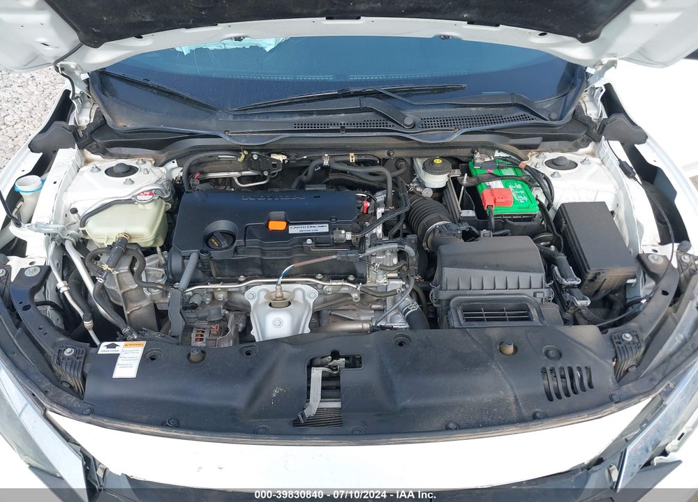 2016 HONDA CIVIC LX VIN: 19XFC2F53GE038503