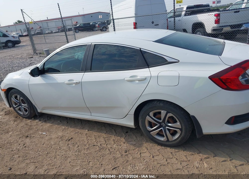 2016 HONDA CIVIC LX VIN: 19XFC2F53GE038503