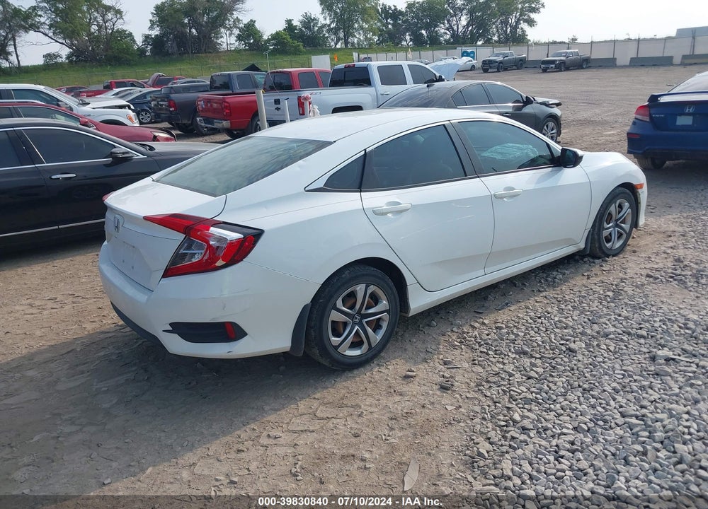2016 HONDA CIVIC LX VIN: 19XFC2F53GE038503